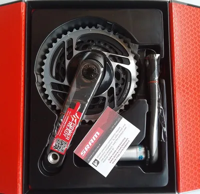 Produktbild von SRAM Kettenradgarnitur AM FC Red D1 DUB 165 mm 46 / 33