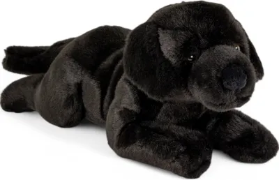 Immagine prodotto di Carl Dick Labrador sdraiato nero 40 cm, peluche, peluche, peluche 3683