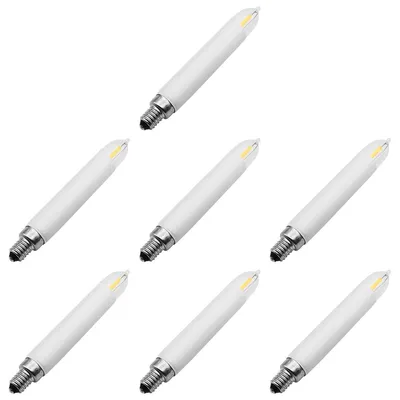 Produktbild von OE Lightning Weihnachts-Ersatzlampe LED Filament E10 10-55V 0.2W 2200K 7 Stück