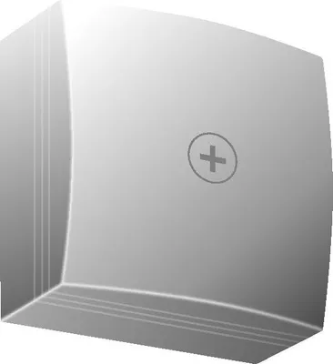 Produktbild von Weiße Ableitung zum Formen, H. 7,5 x T. 3,2 cm