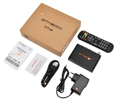 Produktbild von Satellitenempfänger, DVB-S/S2/S2X Unterstützung, 1080P Full HD, GTMEDIA V7HD, EU-Stecker
