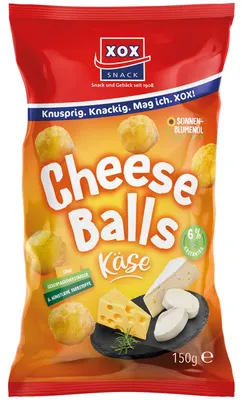Produktbild von XOX Cheeseballs 150g