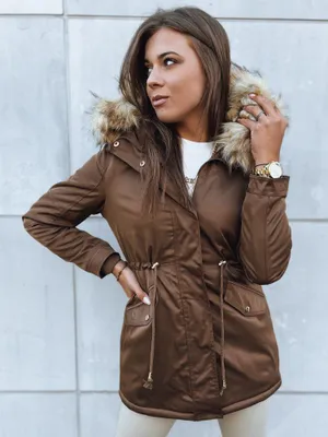 Zdjęcie produktu dla Damska kurtka zimowa parka VIXEN coffee S
