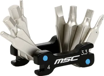 Immagine prodotto di Msc Superflatxl Micro 12 Funzioni Multitool Nero, Argento Nero, Argento Taglia unica