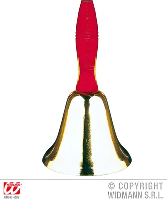 Produktbild von WIDMANN S.R.L. Maxi Weihnachts Glocke aus Messing, 20 cm