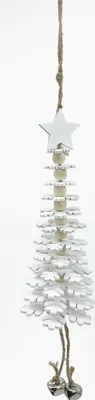 Immagine prodotto di Albero di Natale appeso naturale 30 cm, fiocco di neve
