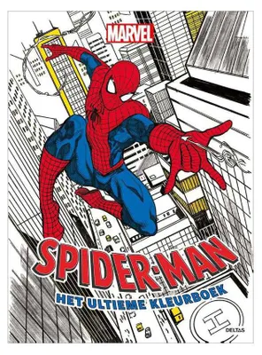 Produktbild von Deltas Marvel Spider-Man, das ultimative Malbuch