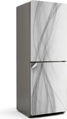 Obrázek produktu pro Abstraktní vlny - Nálepka na lednici - Samolepka na lednici - Samolepící fólie na lednici - Kuchyňské dekorace - 70x190 cm