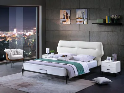 Produktbild von Klassisches Bett Doppelbett Betten Holz Landhaus Stil Echtes Holz Schlafzimmer