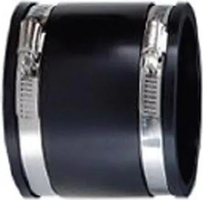 Produktbild von Flexible Muffe 50 mm inkl. Spannringe - Klemmbereich 50-44 mm
