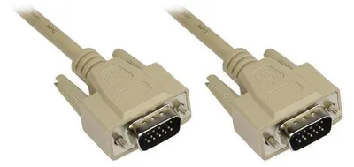 Produktbild von Anschlusskabel VGA Stecker an Stecker, grau, 1,8m, Good Connections®
