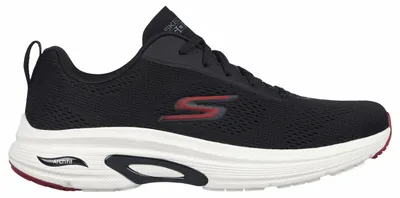 Productafbeelding van Skechers GO RUN Arch Fit heren hardloopschoenen, zwart/rood, maat 41 EU