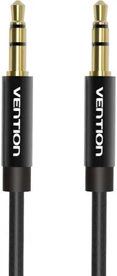 Produktbild von Vention Kabel Stereo BAGBH/ Klinke 3,5 Stecker - Klinke 3,5 Stecker/ 2m/ Schwarz