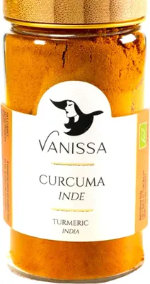 Produktbild von Vanissa Kurkumapulver: Authentisches indisches Gewürz für Genuss und Gesundheit