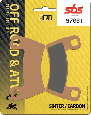Produktbild von Bremsbelag SBS 970SI (Satz pro Scheibe) Offroad Sinter