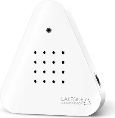 Zdjęcie produktu dla Relaxound Lakesidebox WHITE z kojącymi dźwiękami natury