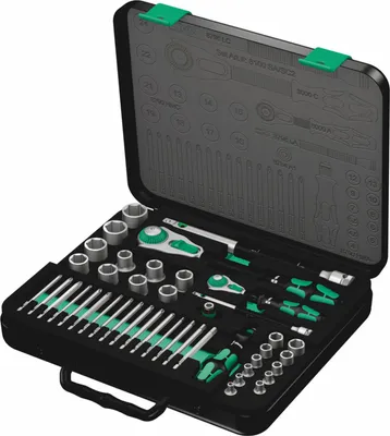Produktbild von Wera 8100 SA/SC 2 Zyklop Speed-Knarrensatz