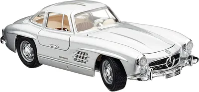 Immagine prodotto di Bburago 18-22023 - Modellino di auto - Mercedes-Benz 300SL 1954 (argento, scala 1:24)