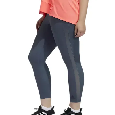 Produktbild von adidas Damen Fitnesshose Alphaskin HEAT.RDY 7/8-Tight Gr.1X (Plus Size) Legacy Blue (GJ0189)