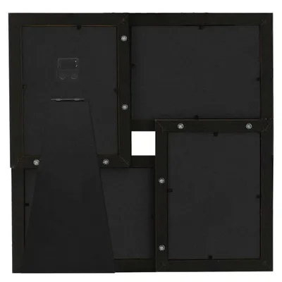 Produktbild von Cloris DesignMöbel Bilderrahmen - Schwarz Collage Bilderrahmen für 4x(10x15cm) Fotos Schwarz MDF Schlichtes2308436