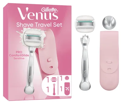Produktbild von Gillette Venus Pro ComfortGlide Sensitive Damenrasierer — Nassrasierer mit einem