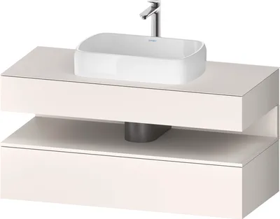 Produktbild von DURAVIT QA4732084840010 QTG KWTU WH Ek. 1200x550x600 Wß Smt H