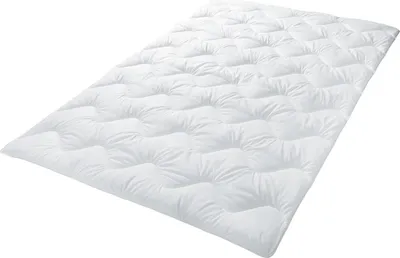 Produktbild von Erwin Müller Kinder-Steppbett Hase" weiß 135x200 cm"