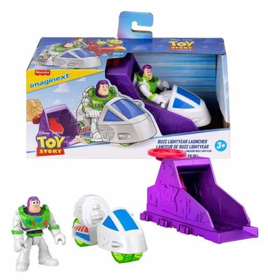 Produktbild von Fisher-Price Imaginext Starterset, inspiriert von Disney Pixar Toy Story (Stile können abweichen), 3 Jahr(e), Gemischte Farben, Kunststoff