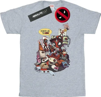 Produktbild von Marvel - "Merchandise Royalties" T-Shirt für Damen BI20643 (S) (Grau)