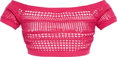 Produktbild von SWIRLY damen crop-top - pink, XL