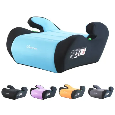 Produktbild von Bemesu Kinder-Autositzerhöhung,ECE R 129 Dreipunkt-Sicherheitsgurt,Booster-Pad,Leicht zu tragen，125–150 cm,6–10 Jahre,Blau