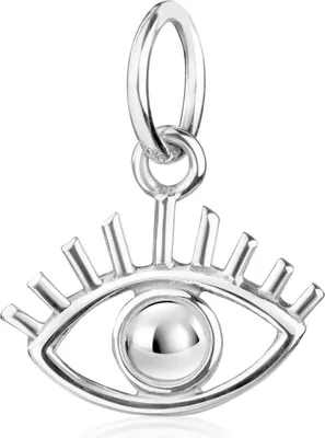 Produktbild von MATERIA by Matthias Wagner Auge Kettenanhänger 925 Sterling Silber wahlweise mit Kette KA-217