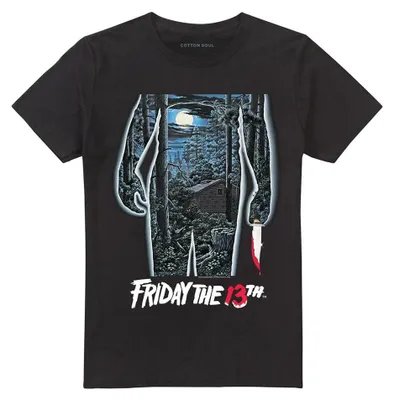 Immagine prodotto di T-shirt "Venerdì 13" – unisex, per uomo/donna, modello TV40702 (taglia S), colore nero