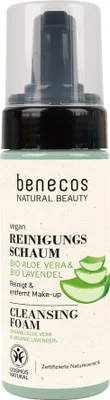 Produktbild von Benecos Reinigungsschaum mit Aloe Vera und Lavendel (150 ml)
