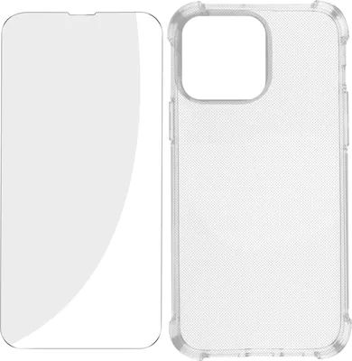 Produktbild von Avizar, Schutz-Set, Hülle + Schutzfolie für Apple iPhone 14 Pro Max, Transparent