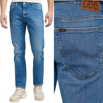 Produktbild von Lee DAREN Indigo Vintage Jeans gerade Herren Denim Hose W38 L34