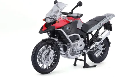 Produktbild von Maisto 31157 - Modellmotorrad - BMW R1200GS (schwarz-rot, Maßstab 1:12)