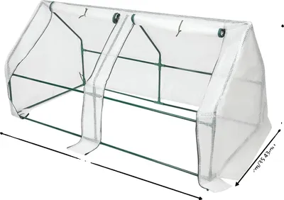 Produktbild von Garten Gewächshaus, Außenanwendung, Rollfenster, WEISS