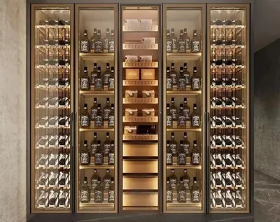 Produktbild von Flaschenständer Weinschrank Weinkellerregal Weinmöbel Weinständer