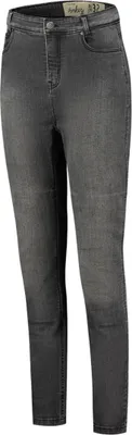 Produktbild von Rusty Stitches Emma Damen Motorradjeans, schwarz, 28