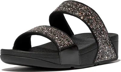 Produktbild von FITFLOP FitFlop Lulu Multi-Tonal Glitter Slides SCHWARZ 41