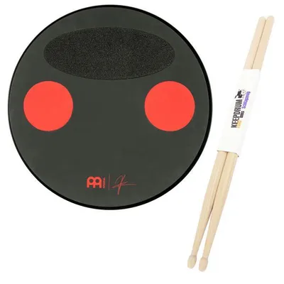Zdjęcie produktu dla Meinl Cymbals Split Tone Practice Pad 12 cali z pałeczkami perkusyjnymi