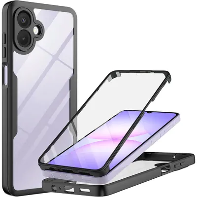 Produktbild von Techsuit – ColorVerse 360 Hülle + Displayschutz für Samsung Galaxy A07 4G – schwarz
