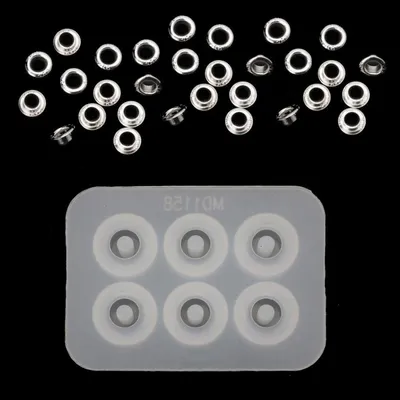 Productafbeelding van Siliconenmal voor kralen, diameter 1 cm, geschikt voor het zelf maken van sieraden, accessoires voor armbanden