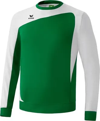 Obrázek produktu pro Erima Club 1900, tréninková mikina, barva smaragdová/bílá, velikost 11