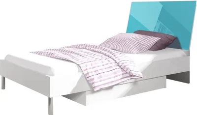 Produktbild von Design Kinderzimmer Schlafzimmer Betten Einzelbett Einrichtung Neu Schlafzimmer