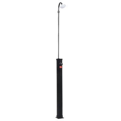 Produktbild von vidaXL Garten-Solardusche Schwarz 215 cm 8 L