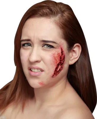 Productafbeelding van Fieser Kratzer: Horrormake-up met schrammeneffect - One size