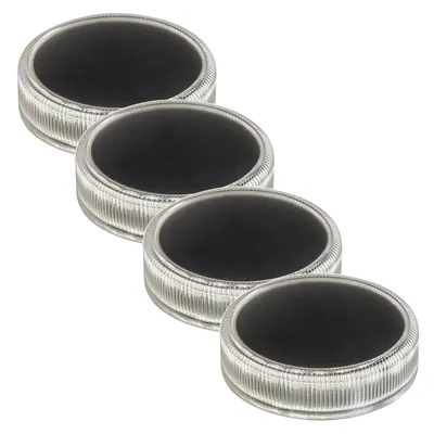 Produktbild von 4x Trillo LED-Solarlampe 0,3 W Dämmerungssensor, transparent, IP65, K 4000 77175