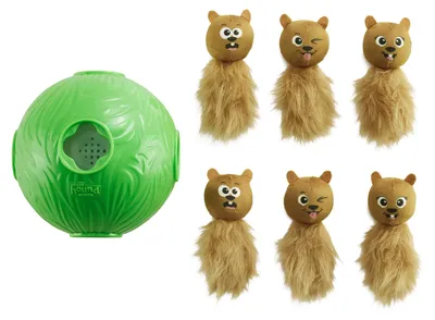 Produktbild von Outward Hound von Nina Ottosson, Hundespielzeug "Snuffle N' Treat Ball", Puzzle, Schwierigkeitsgrad 2 (Mittel)